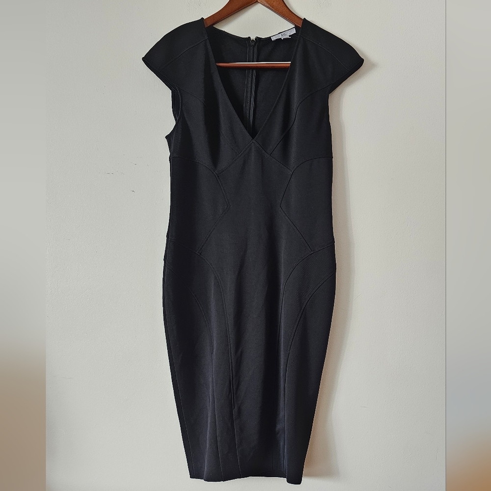 ZAC Posen black dress